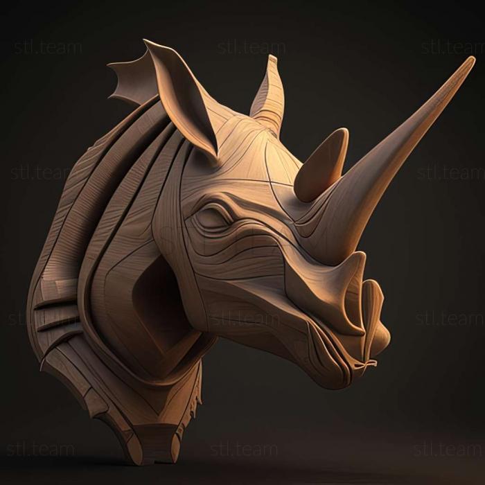 3D model Rhinonyssidae (STL)